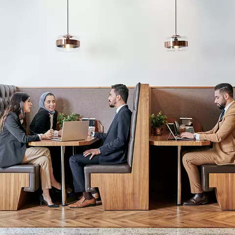 Coworking Space </br> Commercial Bank Plaza
